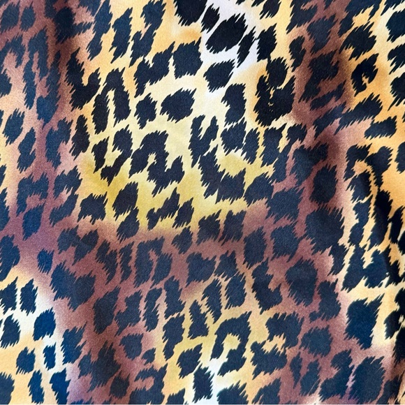 90s Victoria’s Secret Silky Satin Leopard Animal Print Vintage Half Slip L🔥🔥 - Picture 6 of 7